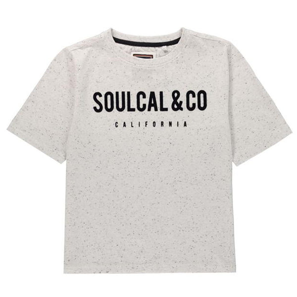 SoulCal 2 Pack Textured Logo Older Boys T-Shirts - Stockpoint Apparel Outlet