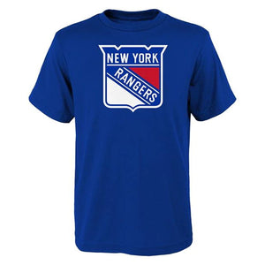New York Rangers NHL Logo Older Boys T-Shirt - Stockpoint Apparel Outlet