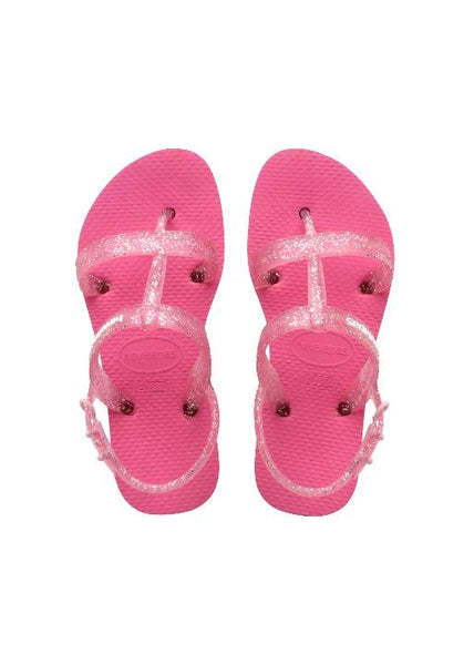 Havaianas Kids Joy Pink Older Girls Sandals - Stockpoint Apparel Outlet