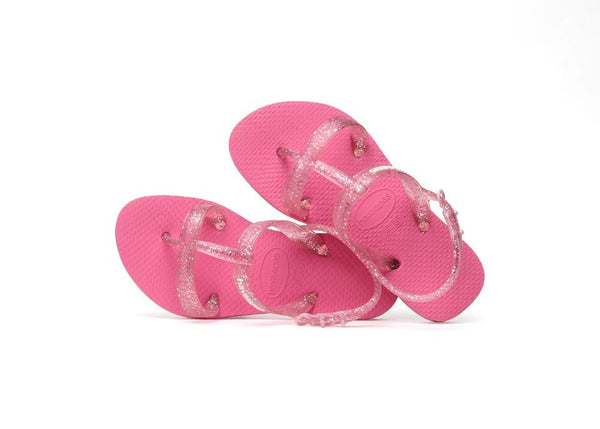 Havaianas Kids Joy Pink Older Girls Sandals - Stockpoint Apparel Outlet