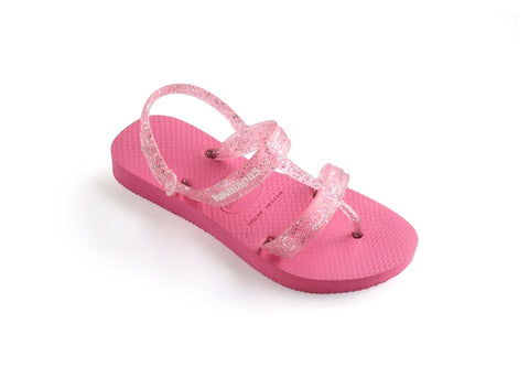 Havaianas Kids Joy Pink Older Girls Sandals - Stockpoint Apparel Outlet