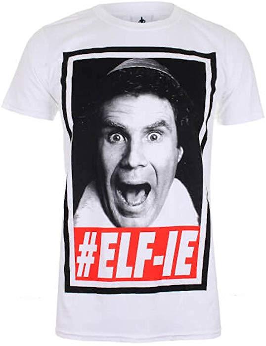 Official Merchandise
Elf Movie - Elf-ie (Elfie) - Official Mens T Shirt - Stockpoint Apparel Outlet
