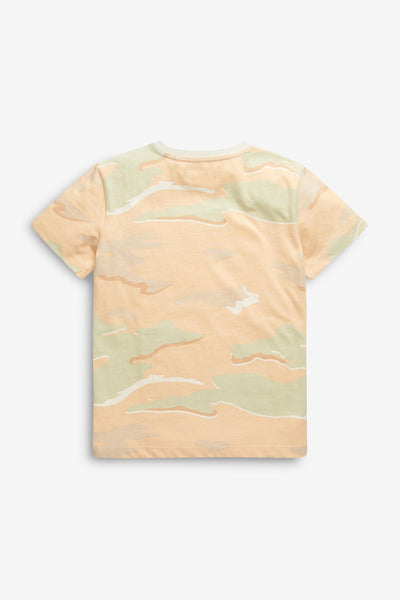 Next Pink Camo Older Boys T-Shirt - Stockpoint Apparel Outlet