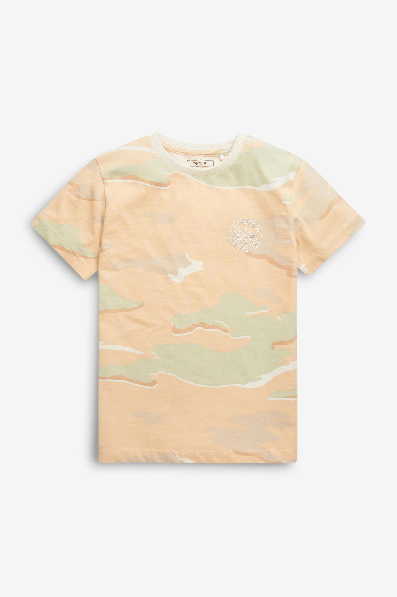 Next Pink Camo Older Boys T-Shirt - Stockpoint Apparel Outlet