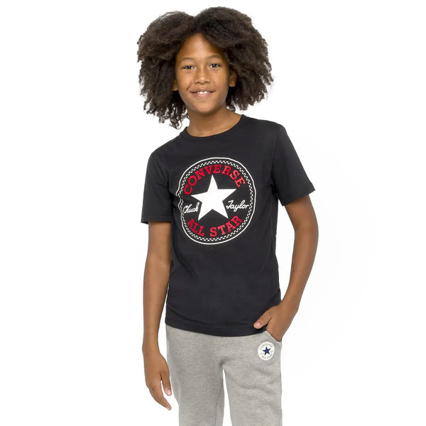 Converse Short Sleeve Logo Older Boys T-Shirt - Stockpoint Apparel Outlet