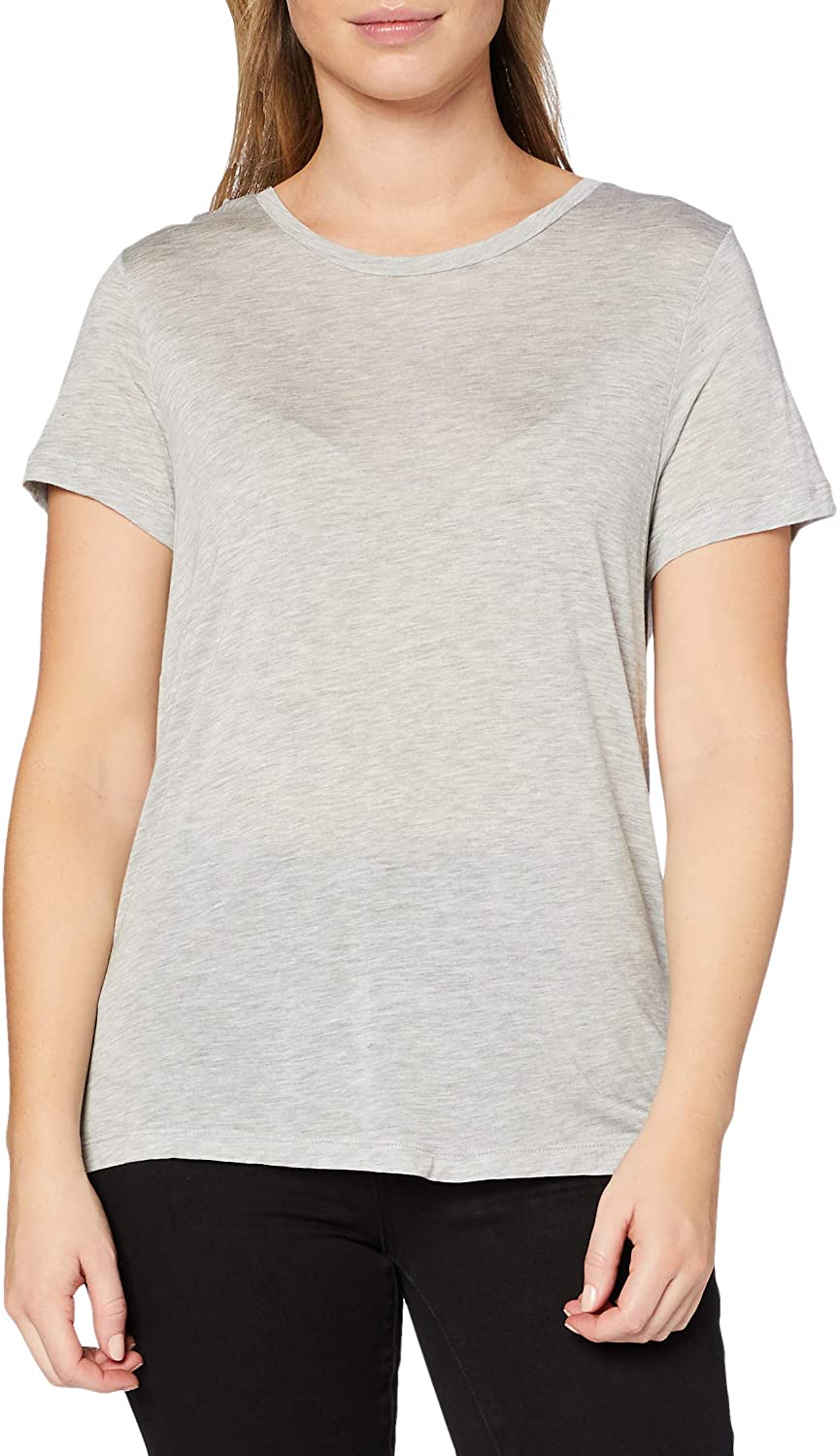 Whyred Vanya Grey Melange Womens Top - Stockpoint Apparel Outlet