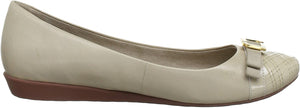 Rockport Shehera Enamel Cap Toe Ballet Womens Pumps - Stockpoint Apparel Outlet