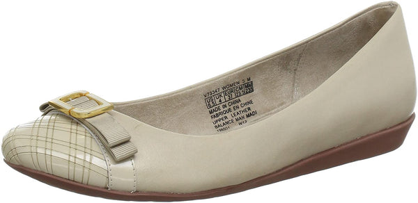 Rockport Shehera Enamel Cap Toe Ballet Womens Pumps - Stockpoint Apparel Outlet