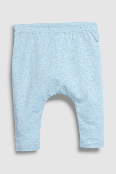 Next Baby Boys Ecru Dog T-Shirt And Blue Leggings Set