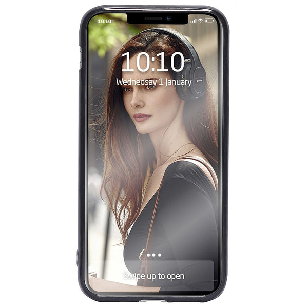 Groov-e Bumper Case Shockproof Protective Case - Clear/Black - iPhone 11 Pro - Stockpoint Apparel Outlet