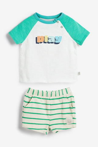 Jools Oliver Little Bird T-Shirt And Shorts Baby Boys Set - Stockpoint Apparel Outlet