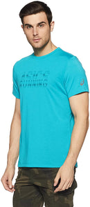 ASICS Lake Blue Graphic Mens T-Shirt - Stockpoint Apparel Outlet