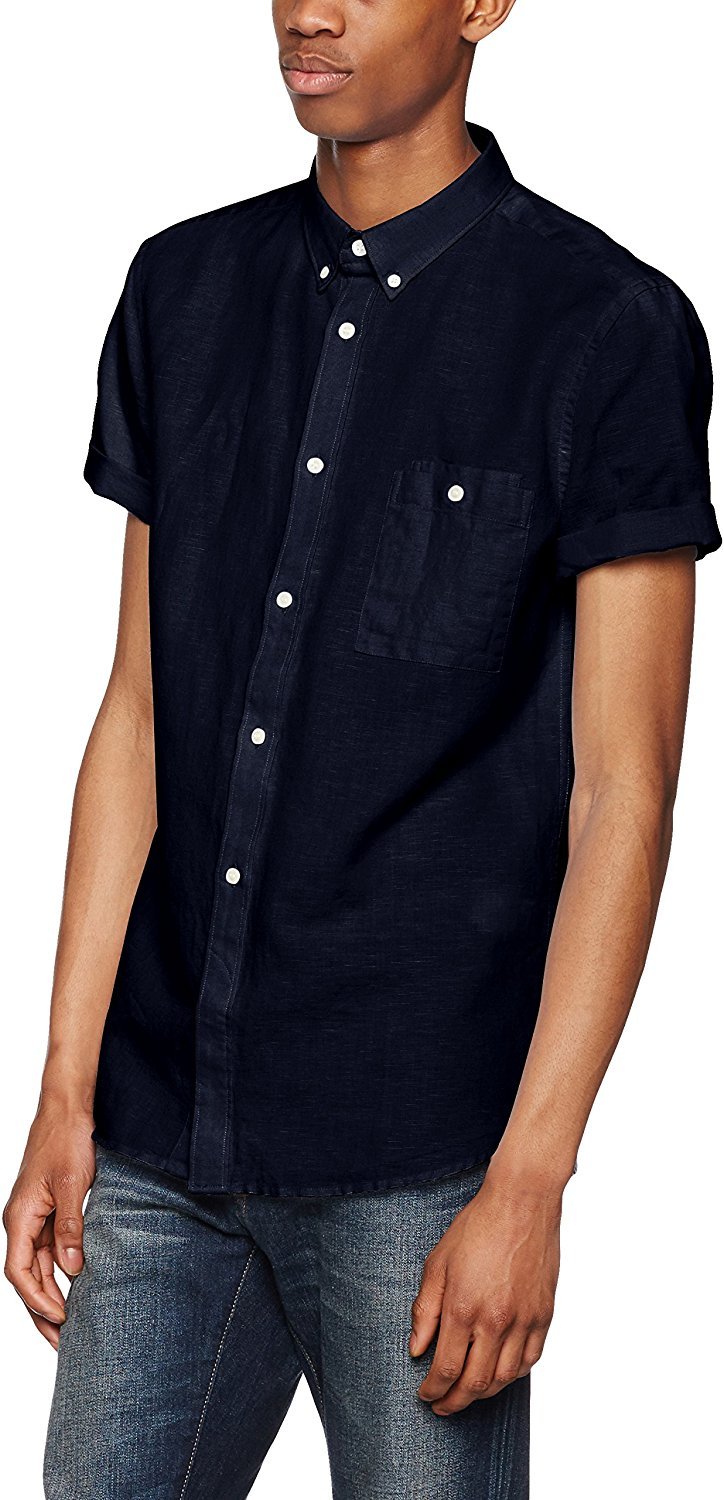 French Connection Men's Summer Soft Casual Shirt - Stockpoint Apparel Outlet