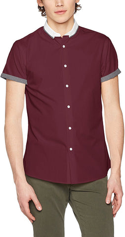 New Look Men's Hopsack Casual Shirt - Stockpoint Apparel Outlet
