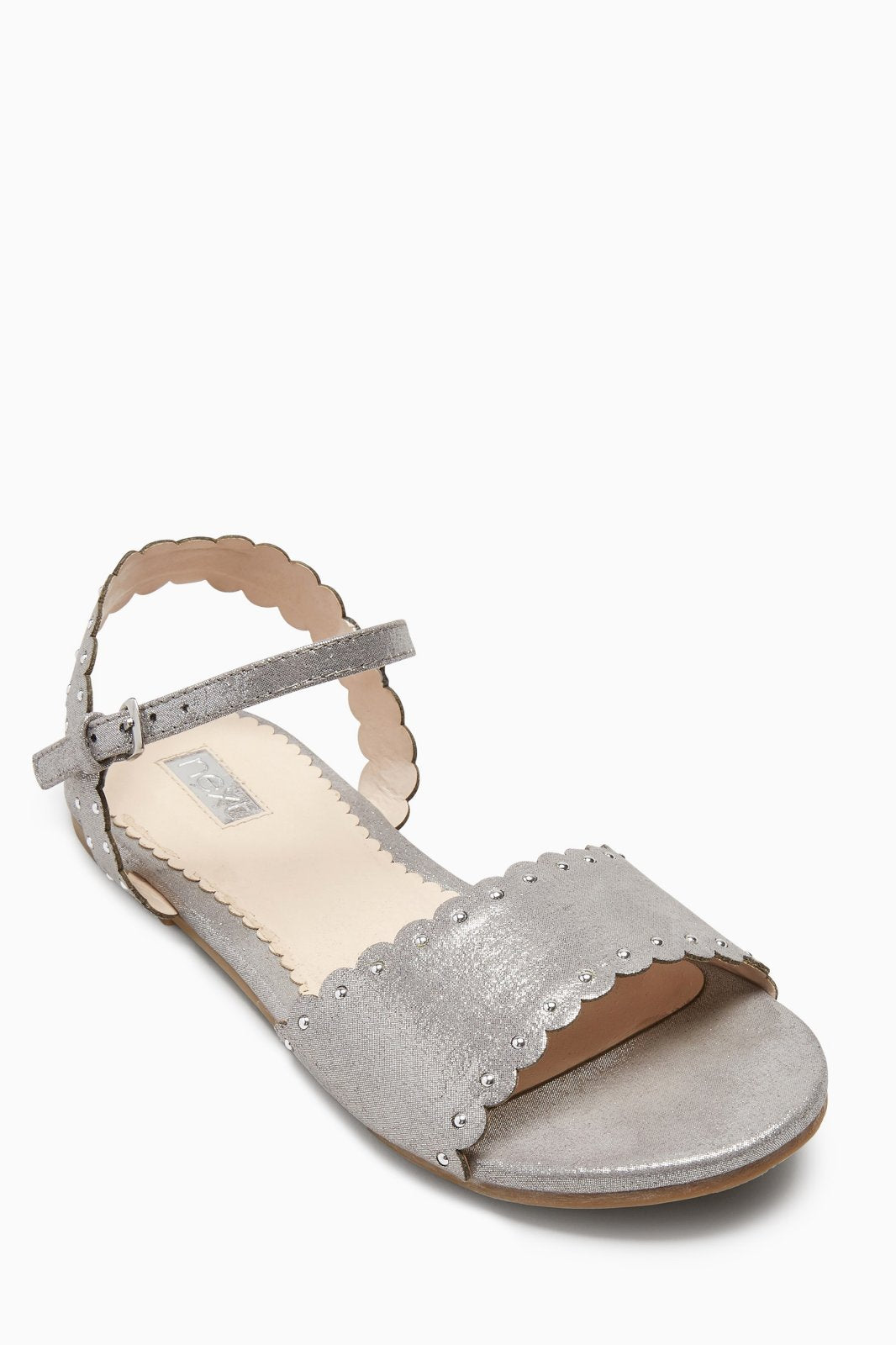 Next Silver Girls Sandals