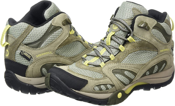 Merrell Azura Mid GTX Granite Womens / Girls Sneakers - Stockpoint Apparel Outlet