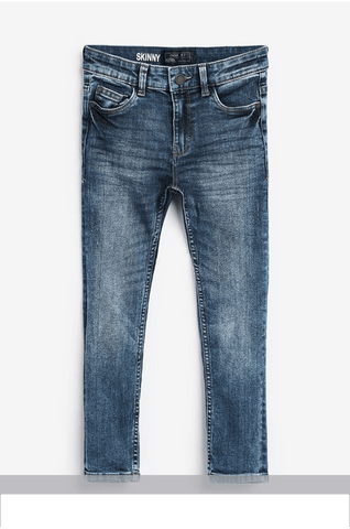 Next Mid Blue Older Boys Jeans - Stockpoint Apparel Outlet
