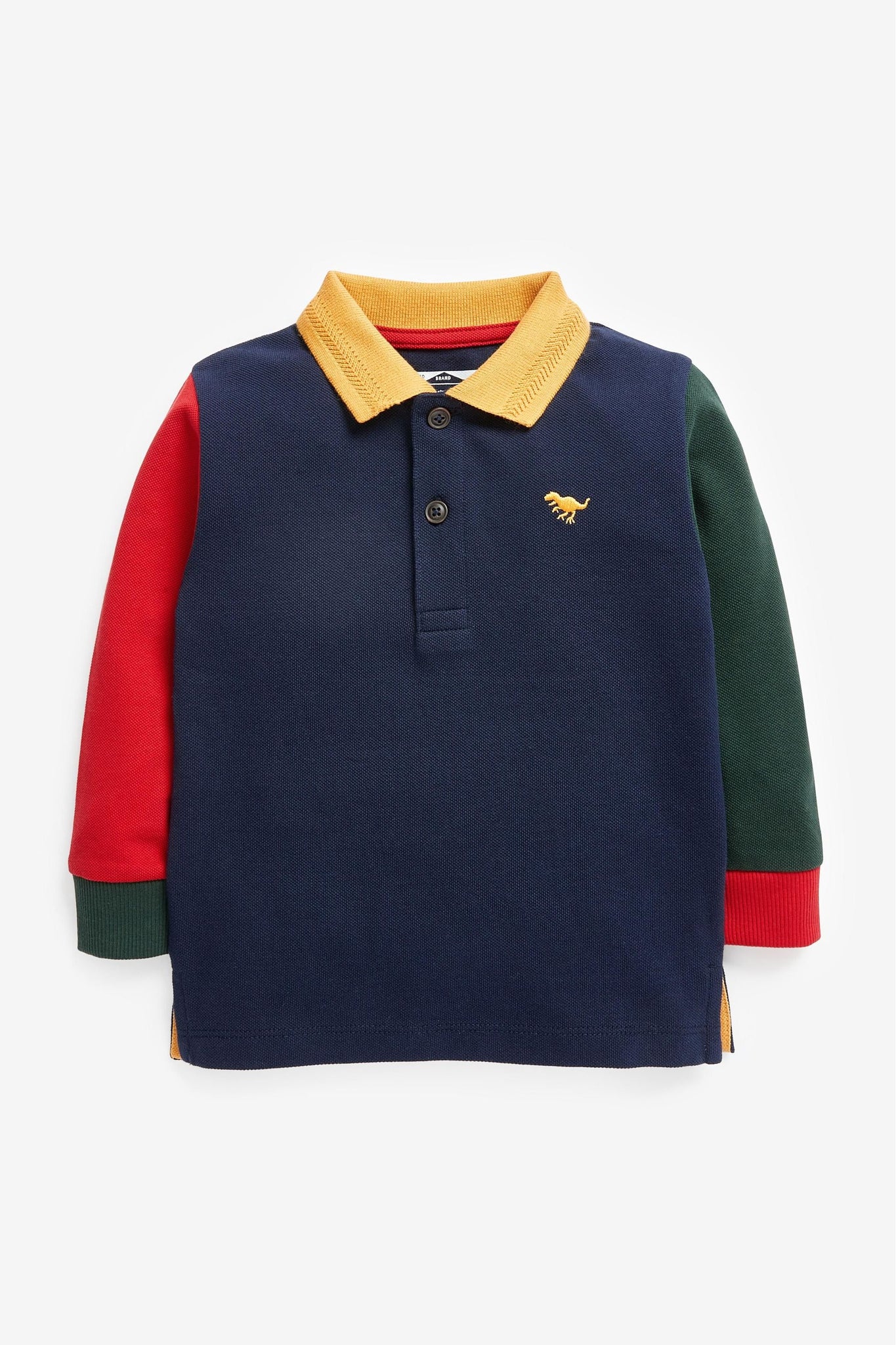 Next Rainbow Hotch Potch Younger Boys Polo Shirt - Stockpoint Apparel Outlet