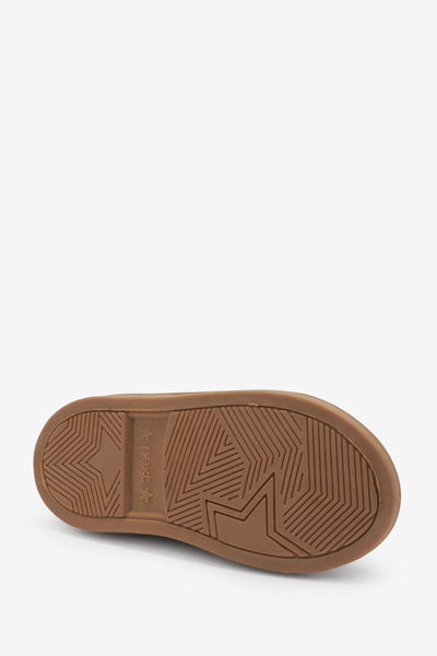 Next Tan Brown Laceless Baby Boys Pumps - Stockpoint Apparel Outlet