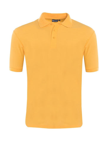 Banner Millfield Yellow Pique Boys Poloshirt