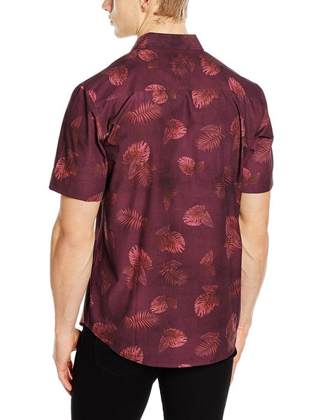 Casual Shirt Company Mens Overdye Pink Floral Shirt - Stockpoint Apparel Outlet