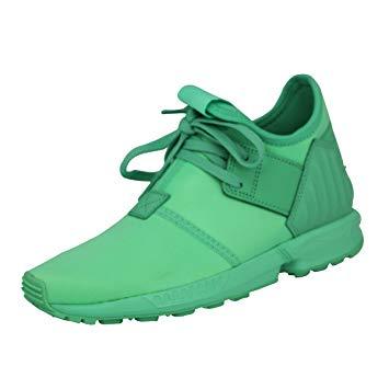 Adidas Originals ZX Flux Plus K Green Boys/Girls Sneakers - Stockpoint Apparel Outlet