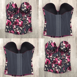 B by Ted Baker Womens Floral Corset Top