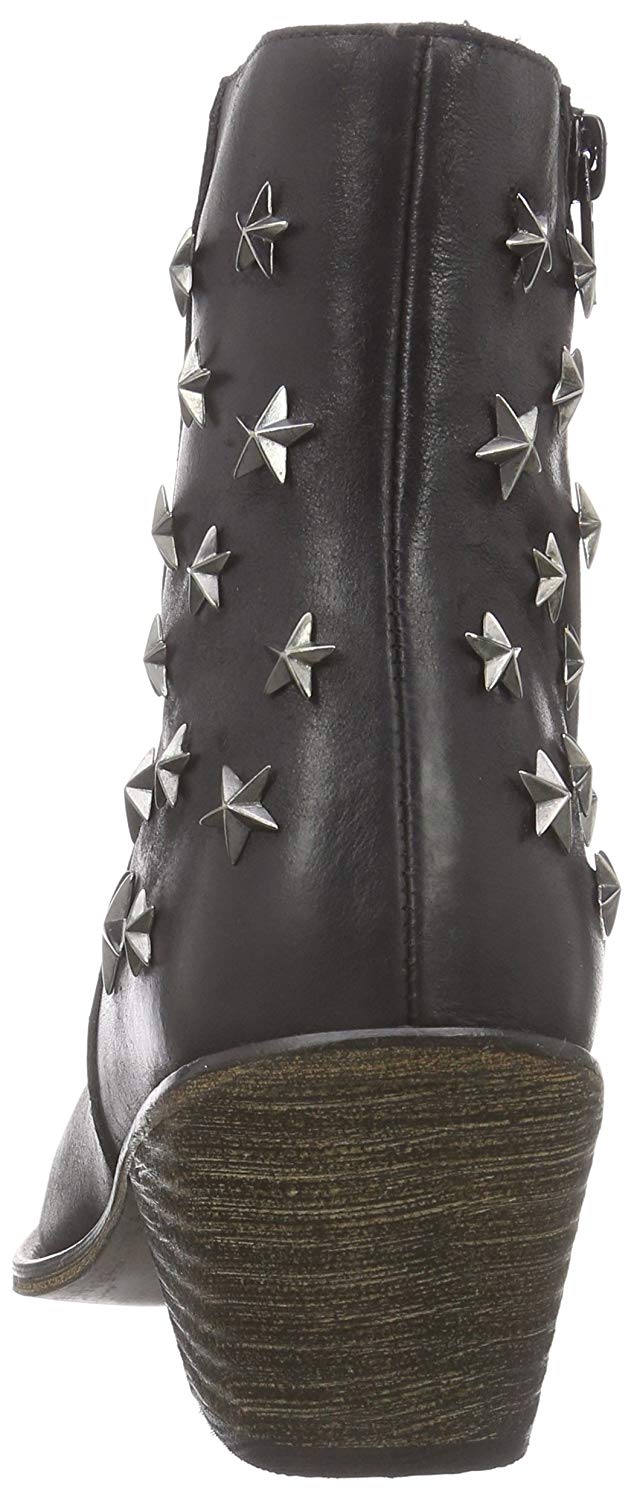 Buffalo London Womens Leather Cowboy Boots Stockpoint Apparel Outlet