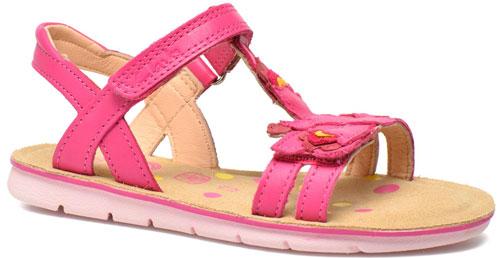 Clarks Pink Mimo Gracie Older Girls Sandals - Stockpoint Apparel Outlet