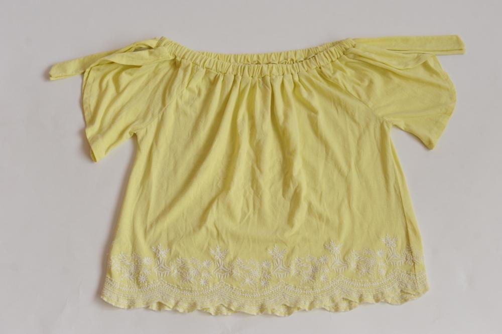 George Ladies Yellow Top - Stockpoint Apparel Outlet