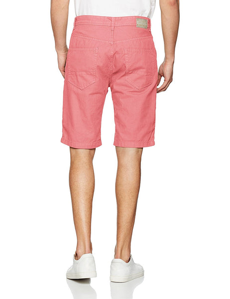Esprit Mens Pink Denim Shorts