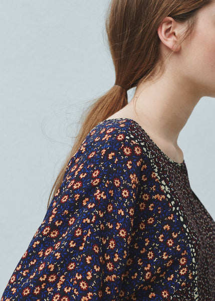 Mango Womens Floral Print Blouse - Stockpoint Apparel Outlet