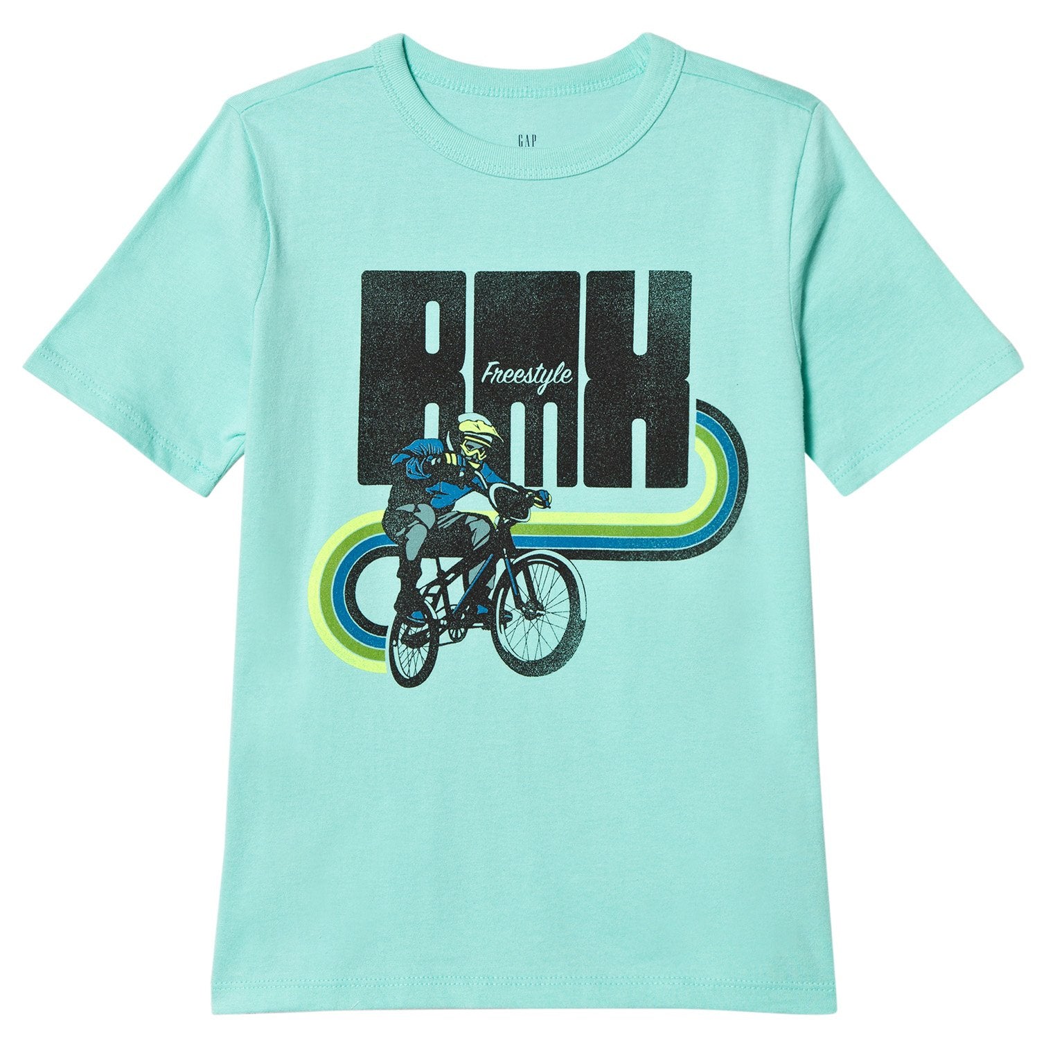 Gap Aqua BMX T-Shirt - Stockpoint Apparel Outlet