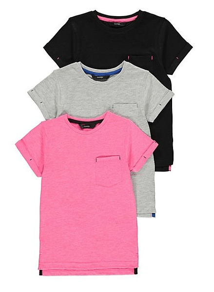 George Assorted T-Shirts 3 Pack - Stockpoint Apparel Outlet