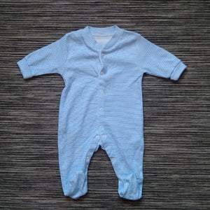 Baby Boys Blue Sleepsuit 