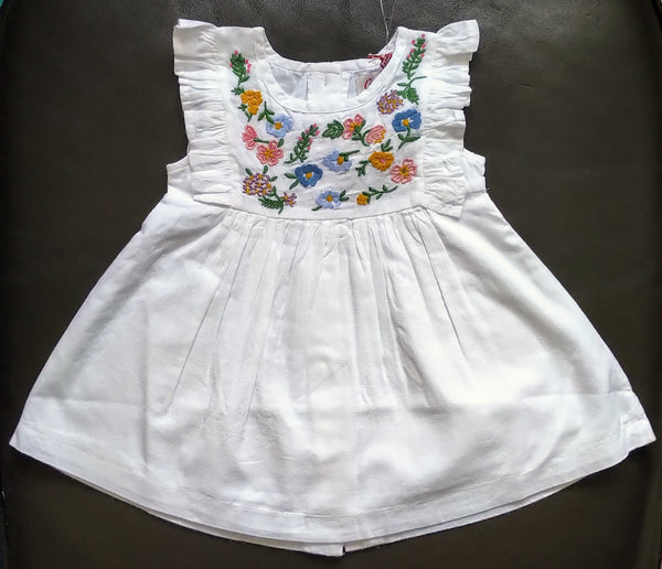 Cath Kidston Baby EMB Dress with Frill & Brief - Stockpoint Apparel Outlet