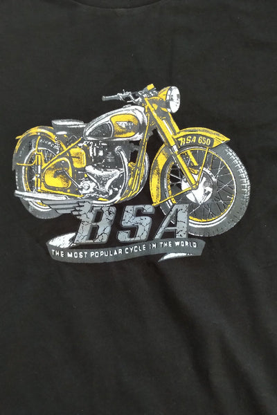 BSA Bikers Black Mens T-Shirt