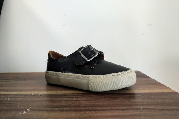 Next Monk Black Buckle Younger Boys Shoes - Stockpoint Apparel Outlet