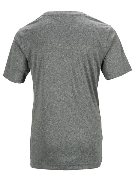 James Nicholson Kids Unisex Active Sports T-Shirt Grey - Stockpoint Apparel Outlet