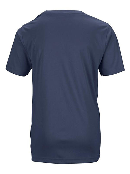 James Nicholson Kids Unisex Active Sports T-Shirt Navy - Stockpoint Apparel Outlet