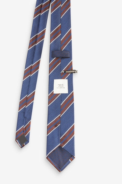 Next Mens Tie With Tie Clip - Stockpoint Apparel Outlet