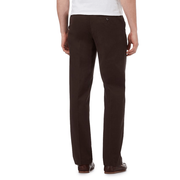 Maine New England - Chocolate Tailored Fit Chinos - Stockpoint Apparel Outlet