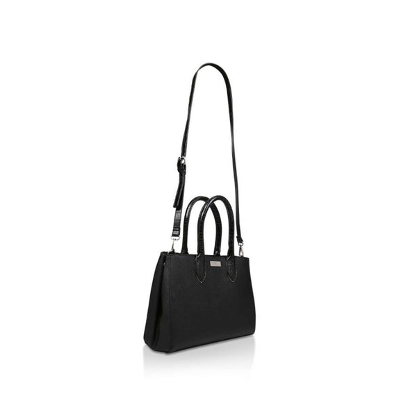 Maisy by Solea Womens Black Tote Bag