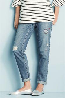 Next Maternity Boyfriend Jeans - Stockpoint Apparel Outlet