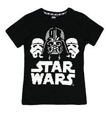 Star Wars Boys Darth Vader & Storm Troopers Black T-Shirt - Stockpoint Apparel Outlet