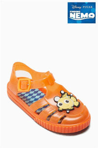 Next Younger Boys Orange Finding Nemo Jelly Sandals - Stockpoint Apparel Outlet