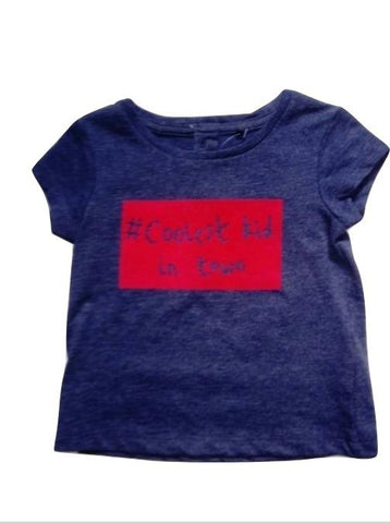 Next Girls "Coolest Kid in Town Blue T-Shirt