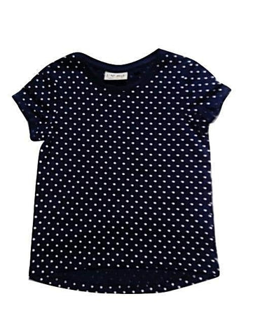 Next Navy Blue Polka Dot Baby Girls Top - Stockpoint Apparel Outlet