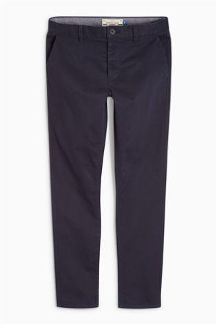 Next Men's Chinos Dark Blue - Stockpoint Apparel Outlet