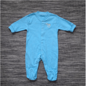 Baby Boys Blue Sleepsuit